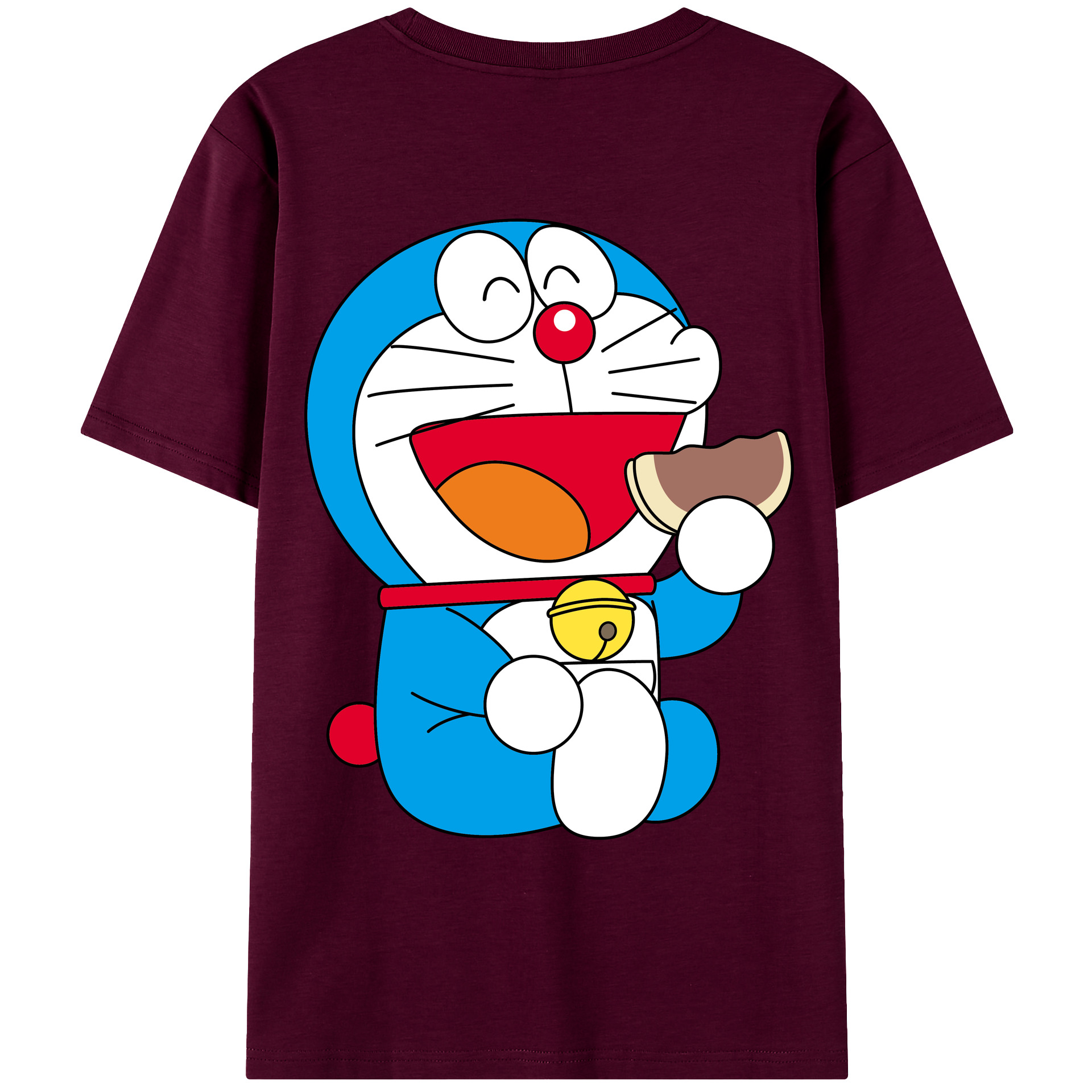 （画像用） ドラえもん Doraemon レディース半袖Tシャツ(バックプリント)